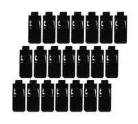 jojofuny 100pcs Black Push Button Trash Can Lid Clips Universal Bin Lid Latch Replacement Lock for Kitchen Bathroom Garbage Can Indoor Waste Bin Accessories