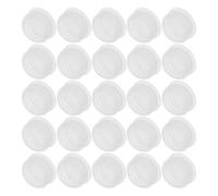 jojofuny 100pcs Cosmetic Bottle Stopper Plastic Inner Plug Cap Leakproof Airtight Travel Lotion Bottle Stopper for Beauty Products