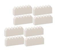 jojofuny 100pcs Disposable Synthetic Latex Face Sponges Makeup Puff with Comfortable Touch and Elegant Minimalist Style for Foundation and Makeup Powder Application
