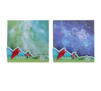 jojofuny 100pcs Double-Sided Colorful Origami Papers for DIY Crafts, Handmade Folding Paper with Fairy Tale Girl and 12 Zodiac Patterns, ’s Art Supplies for Creative Folding