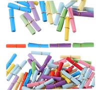 jojofuny 100Pcs Mini Colored Wish Paper Decorative Letter Paper for DIY Crafts Special Occasions and Celebrations for Birthdays Anniversaries and Valentines Day