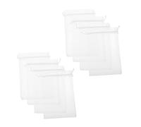 jojofuny 100pcs Organza Mesh Bags Drawstring Wedding Favour Bags Small Jewelry Storage Pouches