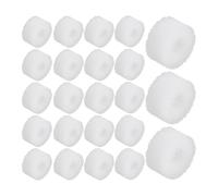 jojofuny 100pcs Paint Marker Tip Cushion Sleeve Sponge Nib Ring for Paint Pen Simple Installation and Universal Compatibility Suitable for Model Making and Fine Lettering, White Sponge