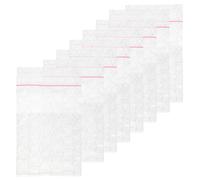 jojofuny 100pcs Self-seal Double Layer Thick Bubble Pouches 5x5 Inch Shockproof Cushioning Wrap Protective Packaging Mailers for Shipping and Mailing