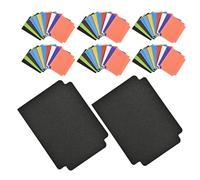 jojofuny 100pcs Trading Card Dividers Writable Tabs Reusable Pp Index Separators for Trading Cards Colour Coded Organiser Tabs for Binders and Shoeboxes Random Color