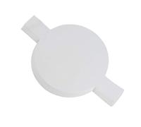 jojofuny 100Pcs White 6-Inch Round Cake Pan Liners Non-Stick Silicone Baking Parchment Sheets for Oven Baking and Pastry Preparation