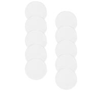 jojofuny 10pcs Acrylic Double Convex Lens round Physics Optical Lens for Experiment with Magnification Effect for Physics Teaching and Educational Science Kits