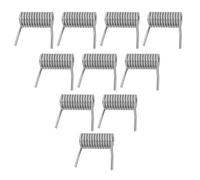 jojofuny 10pcs Automatic Door Hinge Spring 1.6mm Wire 10mm Od 21mm Length Self Closing Gate Hinge Torsion Spring Replacement Kit for Cabinet and Gate Use