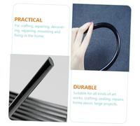jojofuny 10pcs Black Hot Melt Glue Sticks for Crafting Sealing Repairs Home Decor Premium Resin Adhesive with Strong Bond and Quick Melting for DIY Projects