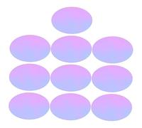 jojofuny 10pcs Blue Iridescent Sunset Film Led Mood Light Sheets for Photography Lighting, Spot Light Diffuser Gel Filters for Creative Ambient Sunset Lamp Effects