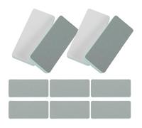 jojofuny 10Pcs Buffing Sanding Pads: Double Sided Sanding Sponge for Craft Polishing - Sandpaper Block for Wood Metal Wall Polishing Grinding Jade Stones Tool