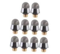 jojofuny 10pcs Capacitive Pen Tip Replacement Tips for Stylus Pens Metal Conductive Fiber Smooth Drawing Accurate Touch Parts for Touch Screen Devices
