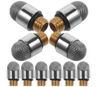 jojofuny 10pcs Capacitive Pen Tips Replacement, Conductive Fiber Stylus Nibs Compatible with 2008 M5 Threaded Metal Pen, Universal Mesh Stylus Tips for Touchscreen Devices