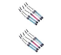 jojofuny 10pcs Crystal Pens Rhinestone Stylus Touch Pen for Phone Tablets Glitter Capacitive for Tablet Accessories Random Color