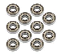 jojofuny 10pcs Deep Groove Ball Bearings Steel Sturdy Easy Installation Replacement for Wheelchairs and Small Carts in Situations