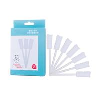 jojofuny 10pcs Disposable Mouth Swabs for Oral Care, Soft Absorbent Gauze and Paper Material, Safe for Newborns and Infants, for Gentle Cleaning of Mouth, Gums and Tongue