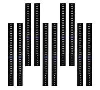 jojofuny 10pcs Fermentation Temperature Sticker for Mason Jars and Carboys Glass Jar Thermometer Strip C Accurate Celsius Indicator for Homebrew Wine Making Pickle Fermenting