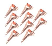 jojofuny 10pcs Hair Braider Tool Finger Stitch Braid Tool for Hair Braiding Aid Parting Ring for Sectioning at Salon Home