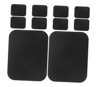 jojofuny 10pcs Iron Plate Sticker for Phone Car Mount Durable Adhesive Metal Plates for Magnetic Holder Effortless Attachment for Phones and Small Items Multipurpose Use Cars and Homes