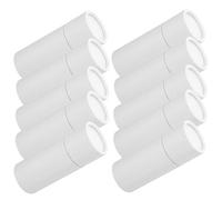 jojofuny 10pcs Kraft Paper Tube Boxes Cylinder Cardboard Containers for Loose Tea Essential Oils DIY Wrapping