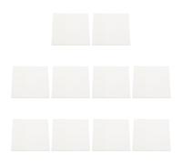 jojofuny 10pcs Memo Message Note Reusable Memo Stickers for Notebooks | PET Overlay Writing, See through Labeling, Portable Reminders for Computers, Home Bullet Journaling