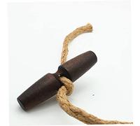 jojofuny 10PCS Olive Wood Buckle Buttons with Rope Retro Wooden Buttons for Sewing DIY Craft Coats Sweaters Bags Lightweight and Accessories for Unisex Fashion Projects