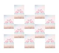 jojofuny 10pcs Pink Vintage Style Writing Paper for Letter Painting and Printing Decorative Stationery Paper for Letter Writing and Crafting Retro for Personal and Artistic Projects