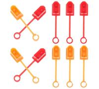jojofuny 10pcs Plastic Xt60 Plug Covers Caps for Lithium Battery Protectors, Insulation and Oxidation Rust Protection, Suitable for Rc Models and Electrical Connections