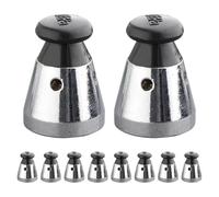 jojofuny 10pcs Pressure Cooker Safety Relief Valves 80kpa High-Pressure Release Regulator Valve Replacement Parts for Kitchen Cooking Steam Venting Accessories
