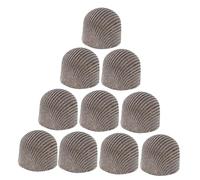 jojofuny 10pcs Replacement Stylus Pen Tips Capacitive Mesh Fiber Nibs for Touch Screens Durable and Screen Pen Tips for Drawing Writing and Gaming