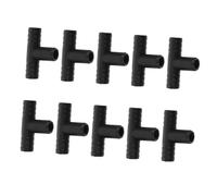 jojofuny 10pcs Shaped Water Tubing Splitter for Tabletop Fountain Accessories Multi Stream Hose Connector for Fish Tank Control Valve Easy Installation Water Flow Adapter Manifold