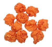 jojofuny 10pcs Simulated Popcorn Fake Popcorn Props for DIY Craft Mini Fake Food for Play Kitchen Cute Jewelry Accessories for Pendant Ornaments