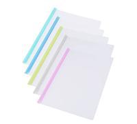 jojofuny 10PCS Sliding Bar File Folders Non Slip Locking Report Holders for School Office Home Document Organization