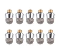 jojofuny 10pcs Stylus Pen Replacement Tips for Touch Screens with Conductive Fiber and Metal Mesh, Easy Replacement and Smooth Writing, Compatible with Capacitive Styluses for Tablets