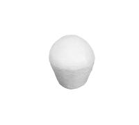 jojofuny 10pcs White Foam Cake Models for DIY Crafts Educational for Childrens Creative Projects for Birthdays Christmas and Year Celebrations