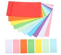 jojofuny 120pcs Budget Cash Envelopes with Adhesive Strip Money Saving Envelopes for Tips Checks Bills Coin Storage for Daily Use and Savings Challenge