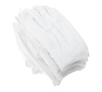jojofuny 12pairs Breathable Cotton Yarn Gloves Sweat-absorbing Multi-function Protective Gloves for Jewelry Inspection Dry Hand Treatment and Daily Use Reusable and Comfortable