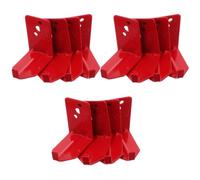 jojofuny 12pcs Fire Extinguisher Mount, Wall Hook Bracket for Holding Up to 20 Lbs Extinguishers, L Shaped Fire Extinguishing Holder for Trailer Vehicle Truck