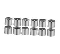 jojofuny 12pcs Gas Stove Metal Knobs Replacement Kitchen Essentials for Stove Knob Suitable for Gas Cooker Home Use