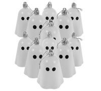jojofuny 12pcs Halloween Hanging Ornaments：Cute Ghost Decoration Halloween Tree Decoration for Home Tree Party Supplies