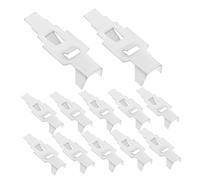 jojofuny 12pcs Metal Cabinet Shelf Clips Steel Shelf Supports for File Cabinets Bookcase Kitchen Cupboard Easy Installation Versatile Furniture Storage Accessories