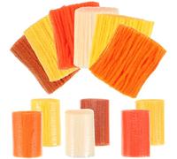 jojofuny 12Pcs Precut Acrylic Latch Hook Rug Yarn Set for DIY Carpet Embroidery, Crochet Knitting Crafts, Yarn for Handmade Rug Making Projects