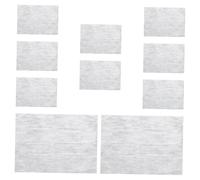 jojofuny 12pcs Thickened Grease Filter Paper for Cooker Hood with Antibackflow Membrane Design Oil-absorbing Pads Kitchen Range Hood Filters for Home and Restaurant Use