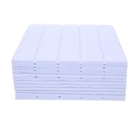 jojofuny 12pcs Vertical Self-adhesive Acoustic Panels for Wall Soundproofing High Density Polyethylene Noise Absorbing Tiles for Theater Bedroom Home Offices