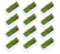 jojofuny 150 Scale Plastic Fairy Garden Landscape Micro Accessories for Indoor Outdoor DIY Model Train Scenery