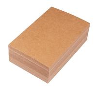 jojofuny 150pcs Thickened Kraft Paper DIY Blank Postcards for Greeting Cards and Notes Blank Message Cards for Creative Drawing and Writing for and Handmade Artwork