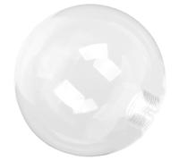 jojofuny 15cm Clear Glass Globe Lamp Shade Replacement for Light G9 Lampshade, Round Globe Lampshade Ball Lamp Shade for Wall Sconces Chandelier Pendant Light