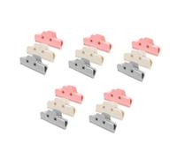 jojofuny 15pcs Diamond Art Painting Fixing Holder Clips Diamond DIY Painting Clips Keep Workspace Clean Light Portable