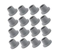jojofuny 15pcs Non-slip Rubber Chair Tips Replacement for Shower Bench Feet Heavy Duty Anti-skid Rubber Caps Compatible with Bath Seat Models Easy to Install Shower Stool Feet Pads