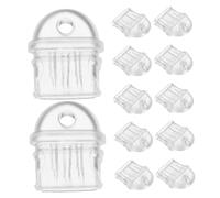 jojofuny 15pcs Usb Charging Port Dust Plugs Dust Protectors for Mobile Devices Dirt Barrier Easy to Install Type-